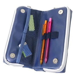 Pencil Case [Special] Open Twin Zipper Pen Case / 2020SS, Zipper