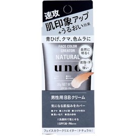 UNO Face Color Creator, Men's BB Cream, Natural, SPF30 PA+++, 1.1 oz (30 g)