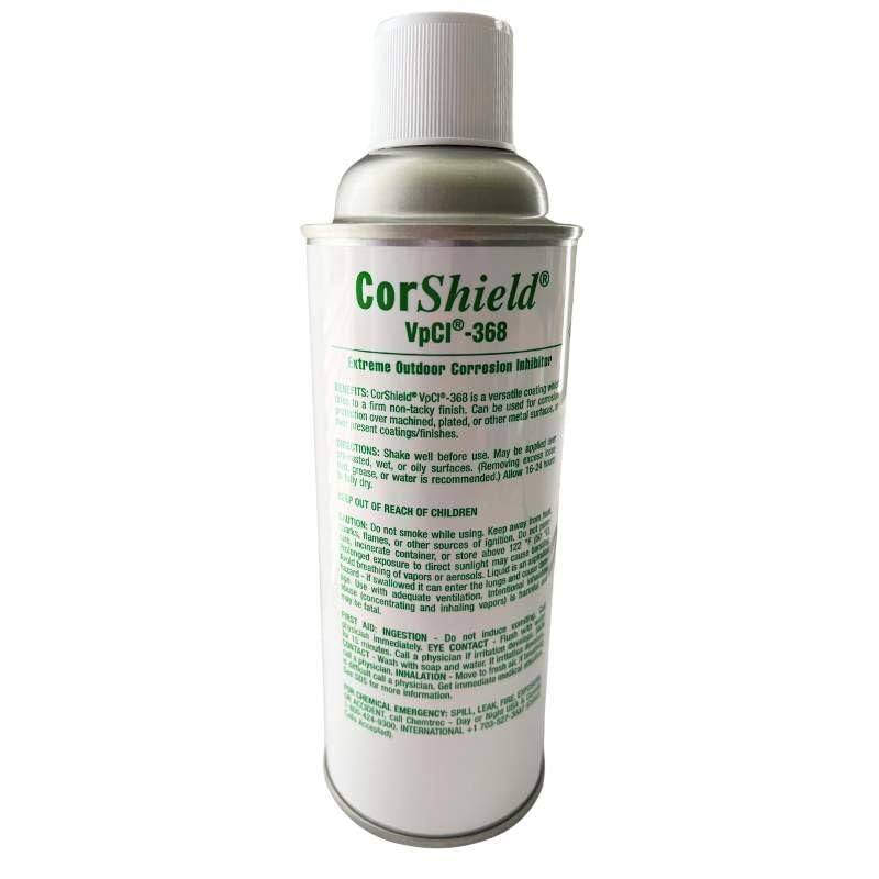 Cortec CorShield VpCI-368 Aerosol Anti Rust Wax Spray Ready to
