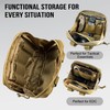OneTigris MOLLE Pouch, Tactical Admin Pouch Belt EDC Tool Organizer