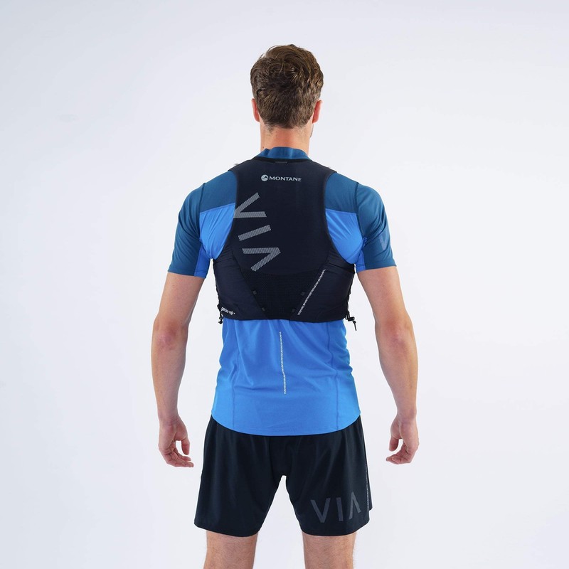 Montane Gecko VP Running Pack - AW22, black, Hiking backpack