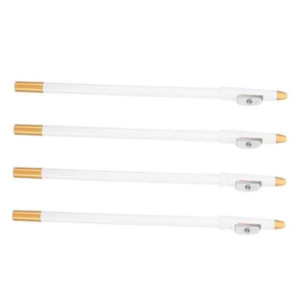 minkissy 4pcs Barber Pencil Set Eyeliner Eyebrow Pencil Sharpener Beard