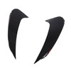 Pair of Rear Bumper Air Vent Spoiler Splitter Glossy Black