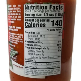 All Natural Whole Cherry Tomato Arrabbiata Pasta Sauce NON GMO. Imported From Italy- 2 Jars