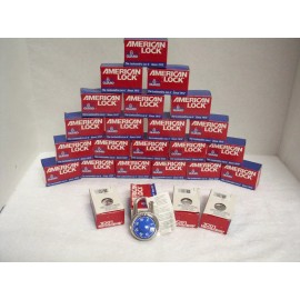 AMERICAN LOCK A400K, Combination Lock, Steel