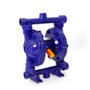 LOYALHEARTDY Air-Operated Double Diaphragm Pump Cast Iron Diaphragm Pump QBK-15L