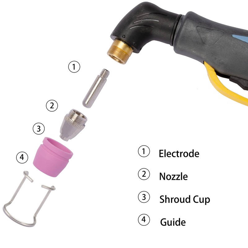 KERUE SG-55 AG-60 WSD-60 Plasma Cutter Cutting Torch Tip Nozzles