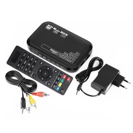 Full HD Mini Box Media Player  1080P Media Player Box Support MMC RMVB MP3 AVI MKV