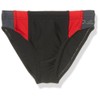 Haute Pression Boys' Briefs 515, Black (Black/Grey/Red)