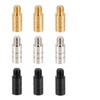 QIHAWN 9Pcs 2g Brass Dart Weight Adders, 2BA Thread for