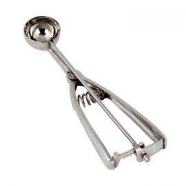 TrueCraftware- 1/2 oz Portion Scoop Disher No. 70 Scoop with Twin Grip Handle Stainless Steel- Ice Cream Scoops Cookie Scooper Baking Scoops For Portion Control Scoops Cookie Dough Batter