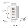 Magnadyne Wall Mount USB-A Charging Ports for RV & Vehicle