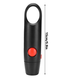 TOPINCN Whistle Training Electronic Whistle 3 Speeds for Noisemakers (Black)