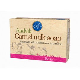Aadvik Camel Milk Soap with Rose Essetial Oil 100g