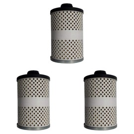 iFJF 496-5 Fuel Tank Filter Element Replacement for Diesel Gasoline Biodiesel Water Separate 30 Micron with Protective Sheet(Set of 3)