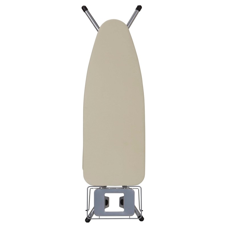 Household Essentials Wide Mega Ironing Board 4-Leg, Steel Top Pressing