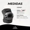 Protectores Patin Rodilleras Coderas Kit Profesional Adultos