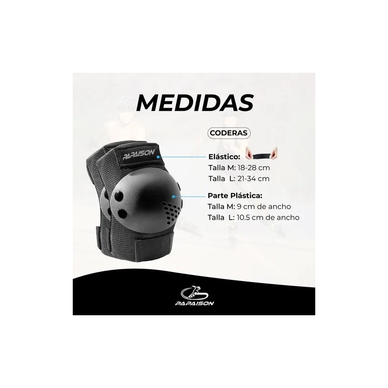 Protectores Patin Rodilleras Coderas Kit Profesional Adultos