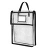 Mesh Pouch, Clear Holder, A4, Velcro Included, Handbag, Carrying Bag,