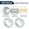 TUCKBOLD Media Volume Tune Control Switch Knob Cover Ring for