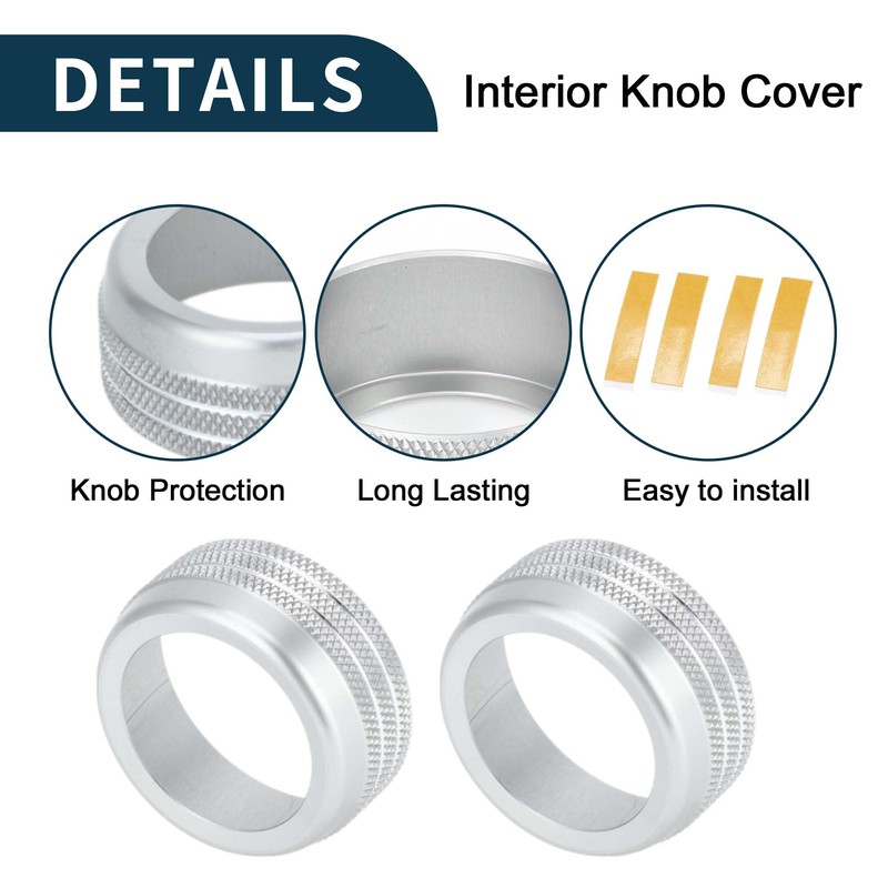 TUCKBOLD Media Volume Tune Control Switch Knob Cover Ring for