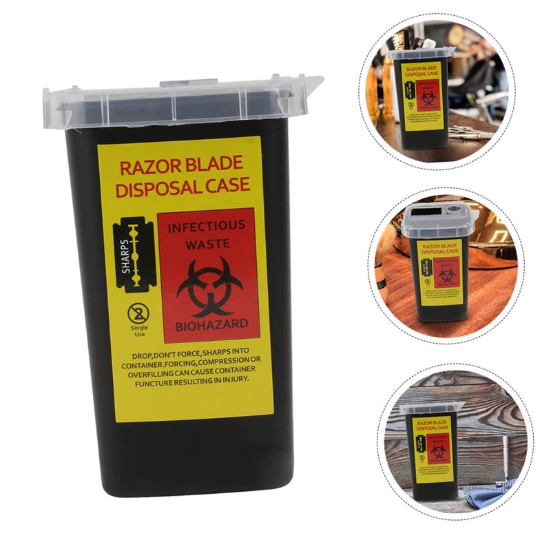 DOITOOL 2 Pieces Boxes Blade Storage Box Blade Bin Container