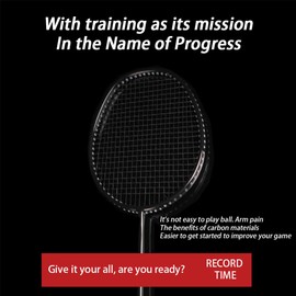 Professional Badminton Racket,Rackets,Ultralight and Durable,Including 2 Badminton Racket,2 Badminton and A Ball Bag,Suitable for Outdoor Activities and Family outings