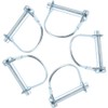 Ruidee 5 Pcs Wire Lock Pin 8x50mm Shaft Locking Pin