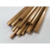 Brass Hexagon Solid Bar Model Making 5, 6, 8 &10mm