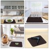 ZLR Silicone Dish Drying Mat for Kitchen Counter, Eco-Friendly Quick