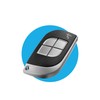 CAME TTS44FKS Elegant Design 4 Channel Black and Grey 4