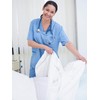 Cotton Waterproof Bed Protector/Pad with Tucks Washable Soaker Sheet, Single