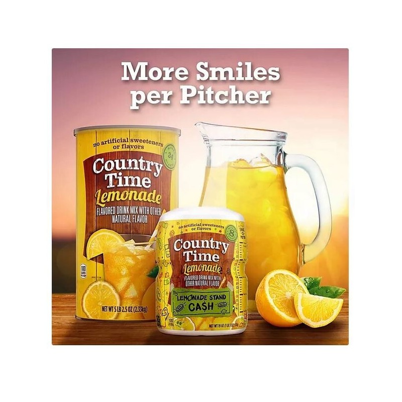 Country Time Powdered Lemonade Drink Mix 82.5 oz.