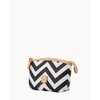 Dooney & Bourke Accessory, Chevron Cosmetic Case - Black