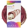 SmartyKat Crackle Chute Crinkle Activity Tunnel Cat Toy - Tan/Red,