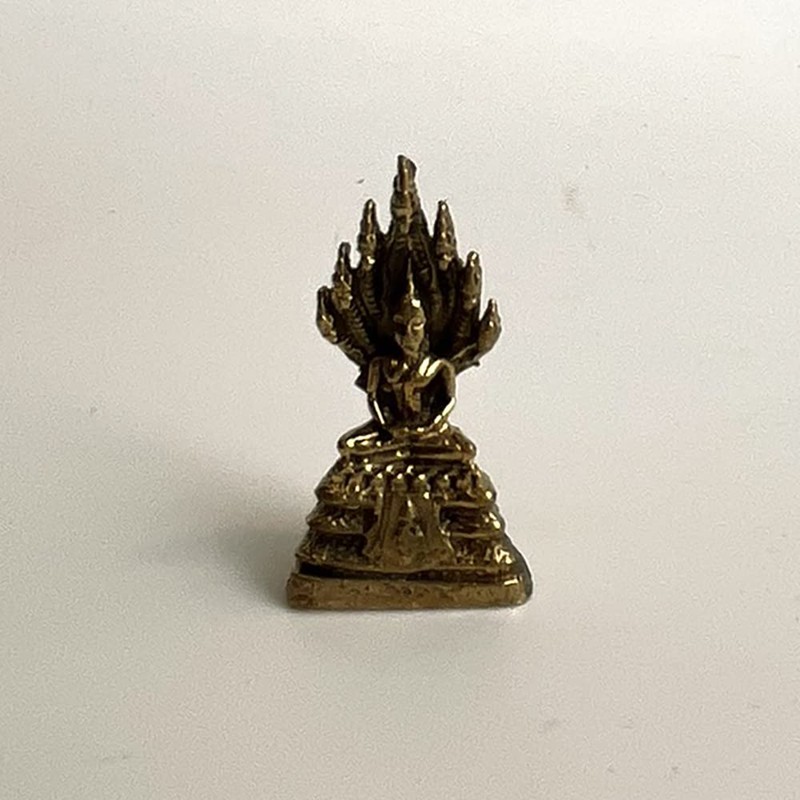 VIE Miniature Brass Hindu Figurine, 90, Multicolor, One Size