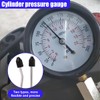 Tuxihapp 9PCS Petrol Engine Cylinder Compression Tester Kit with Spark