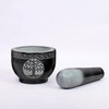 Samhita Tree of Life Natural Stone Mortar & Pestle Mortar
