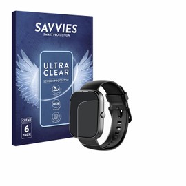 Savvies 6 Pack Screen Protector compatible with Uaue T60 1.91" Protection Film Clear