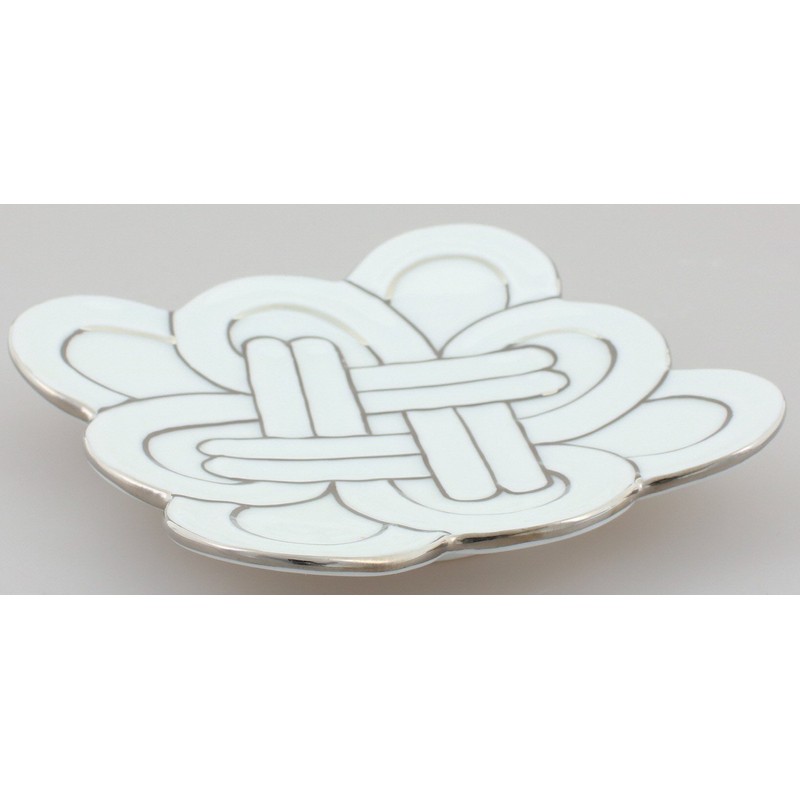 24to3 465687 Nishitomi Pottery Arita Ware Plate, Auspicious Kiln, Small