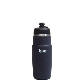 Bivo One 21oz Non Insulated Stainless Steel Bike Water Bottle - Lightweight for Cycling, Travel, Kids - No Plastic Taste, Fits Most Cages, Dishwasher Safe - (Black)