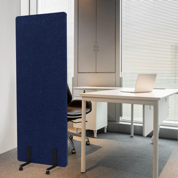 CNCEST Blue Recycled Pet Anti-rust Office Partition, Room Partition, Screen