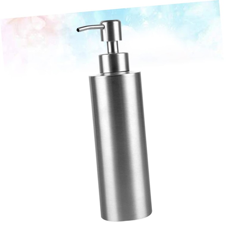 COLLBATH 2 Pcs Rustproof Stainless Steel Lotion Dispenser 250ml Hand