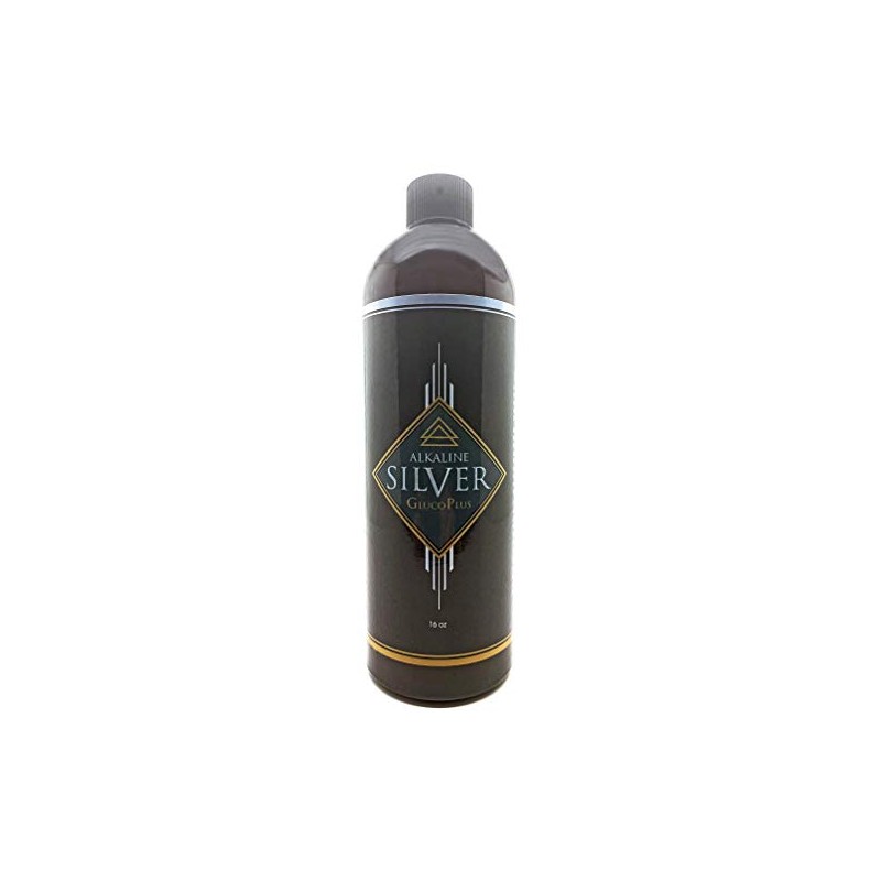 Silver GlucoPlus - Colloidal Silver Hydrosol in an Alkaline Base