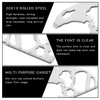 2 Pieces Animal Tool Cards, Multi-Purpose Tools, Stainless Steel Tools,