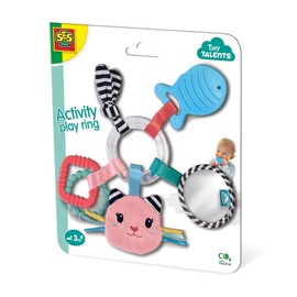 SES Creative Katy the Cat Activity Ring Blue 13124