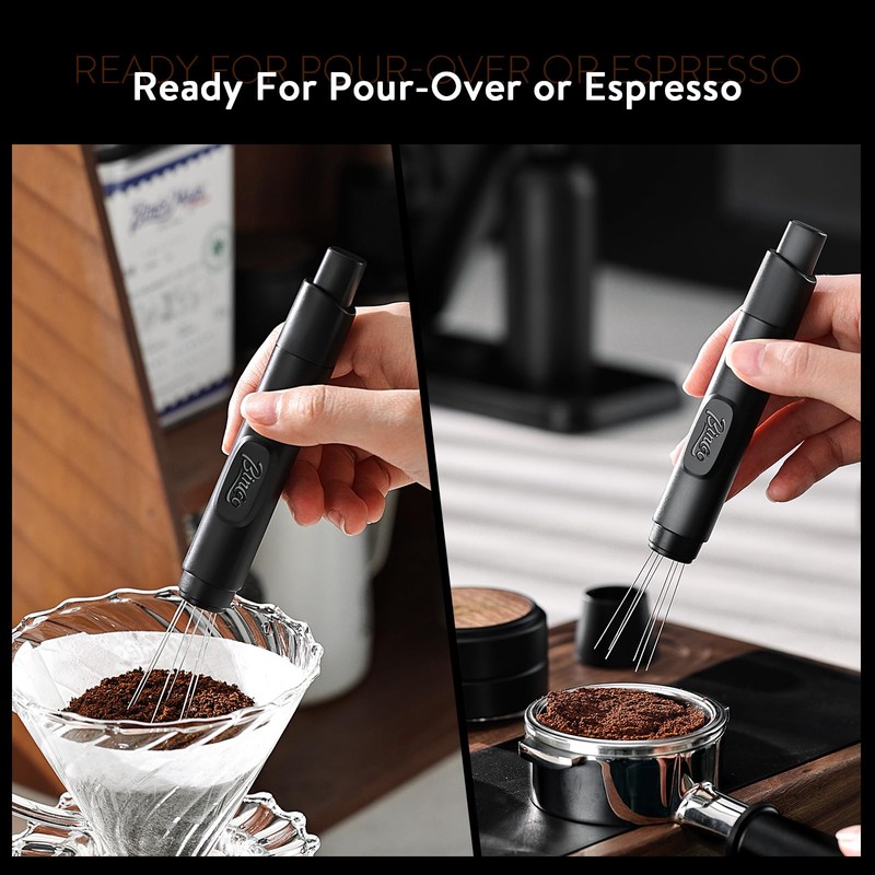 Retractable WDT Tool Espresso Distribution Tool - Coffee Distributor Espresso