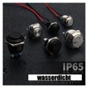 Powice 22 mm Push Button Waterproof Momentary Switch Made of