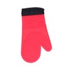 Silicone Oven Mitts with Cotton Heat Insulated Anti Scalding Baking