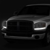 Pair of LED DRL Headlight Assembly Compatible with Dodge Ram